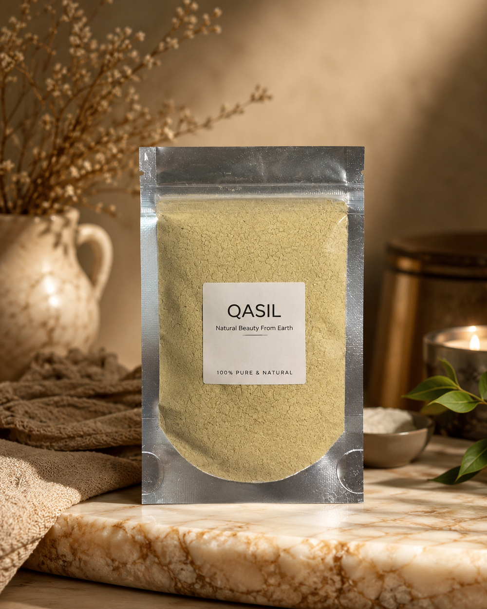 Poudre de Qasil – Masque Réparateur Naturel 250g